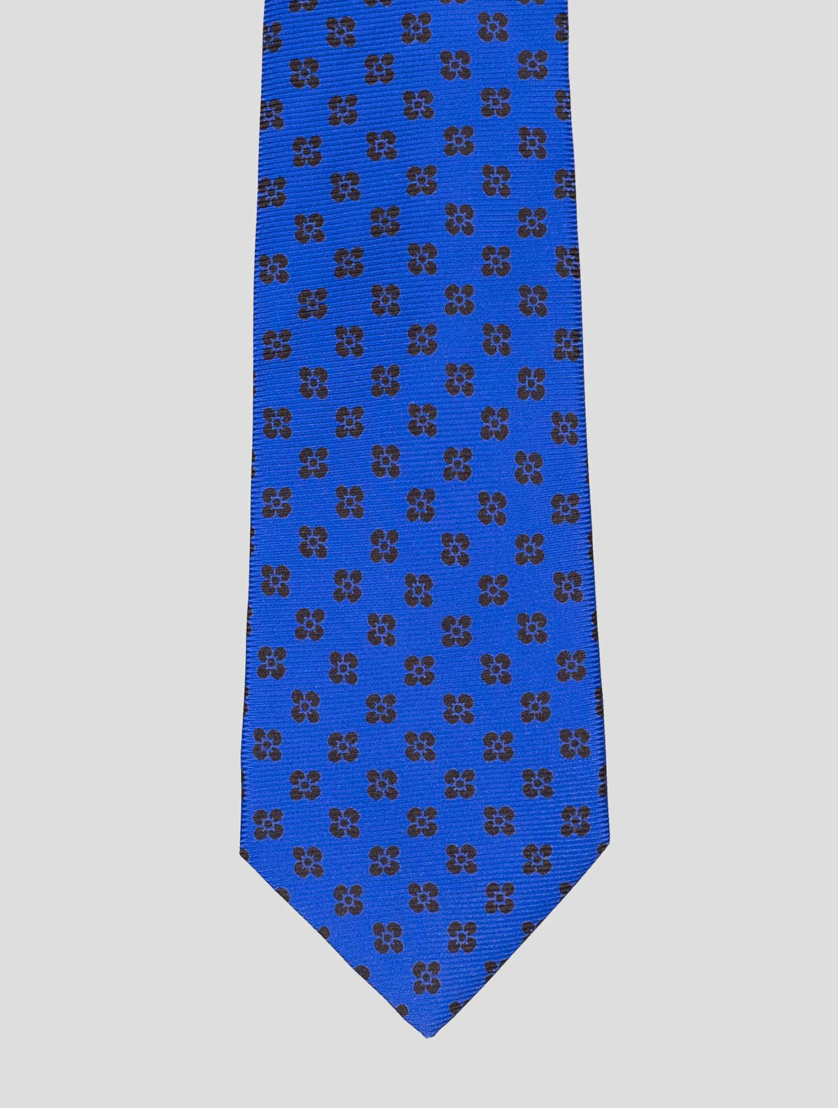 Kiton Kiton Blue Silk Tie Blue 001