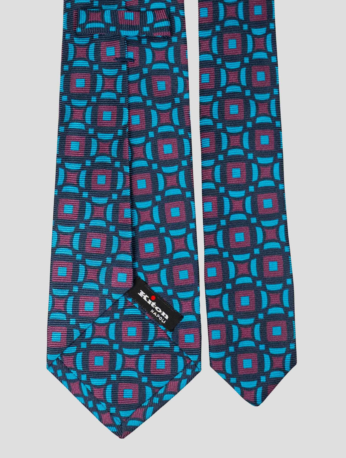 Kiton Multicolor Silk Tie