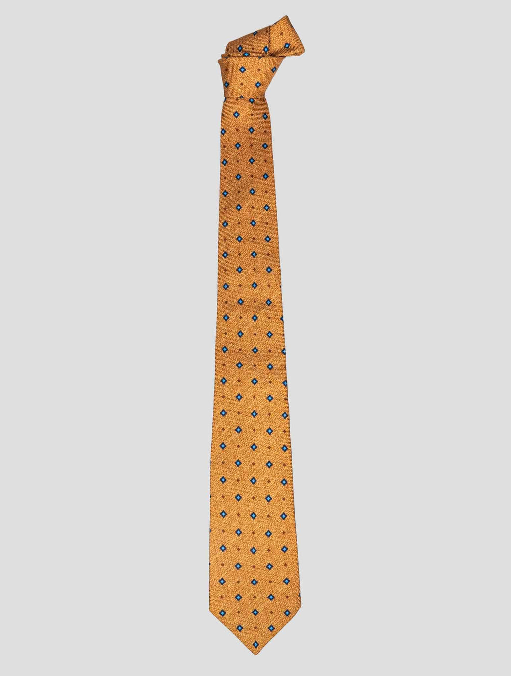 Kiton Kiton Orange Silk Tie Orange 000
