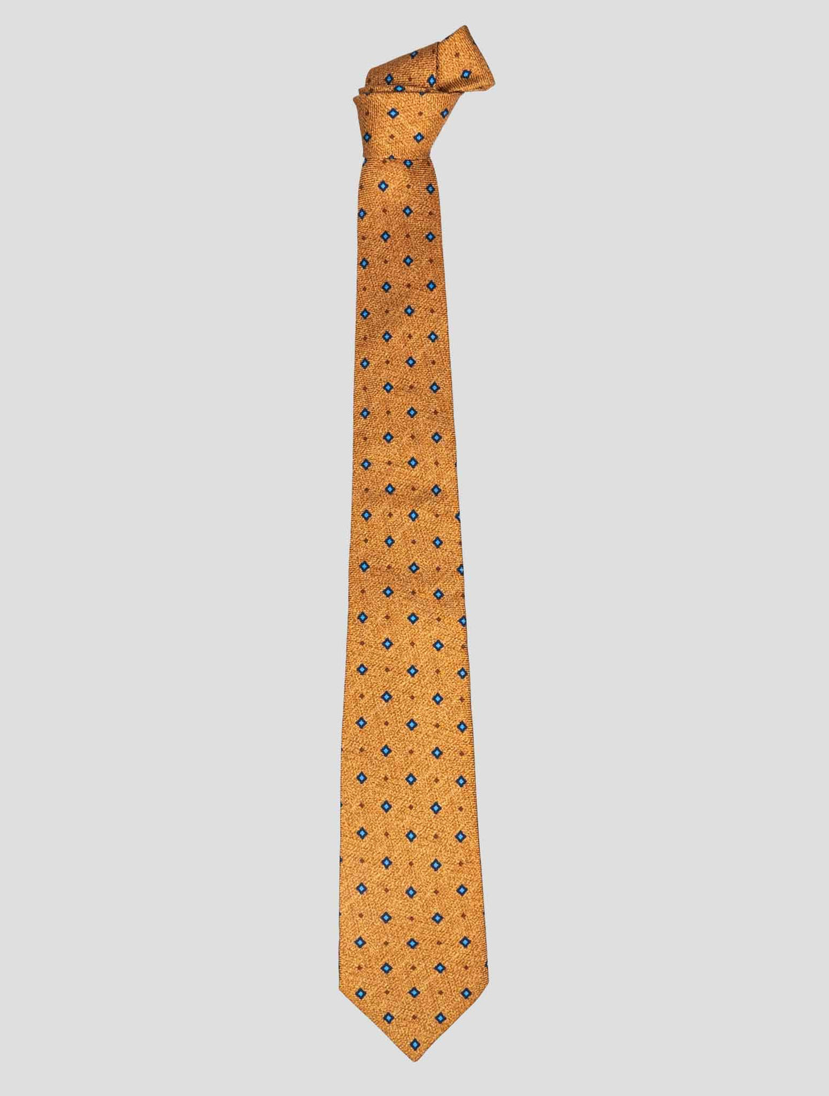 Kiton Kiton Orange Silk Tie Orange 000