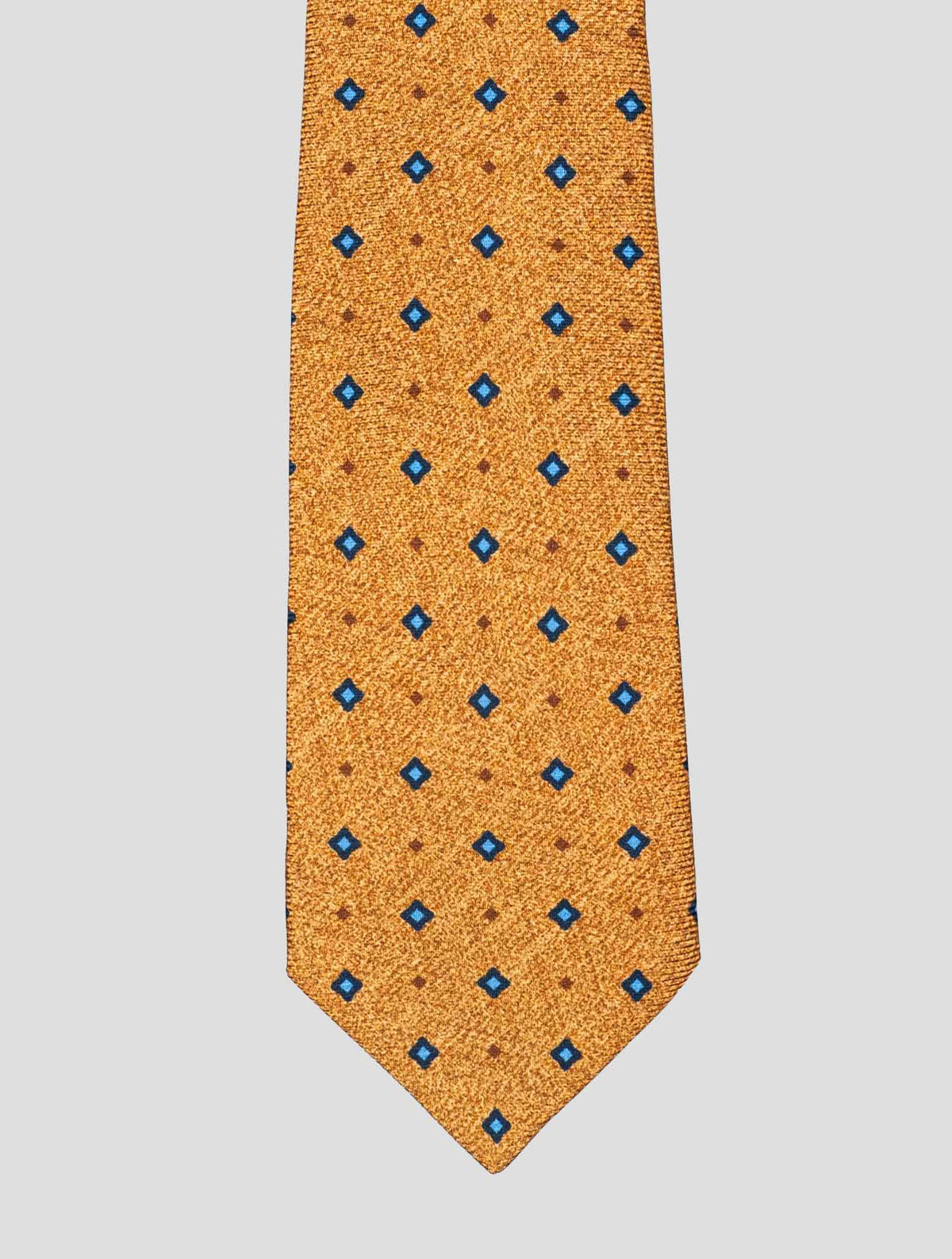 Kiton Kiton Orange Silk Tie Orange 001