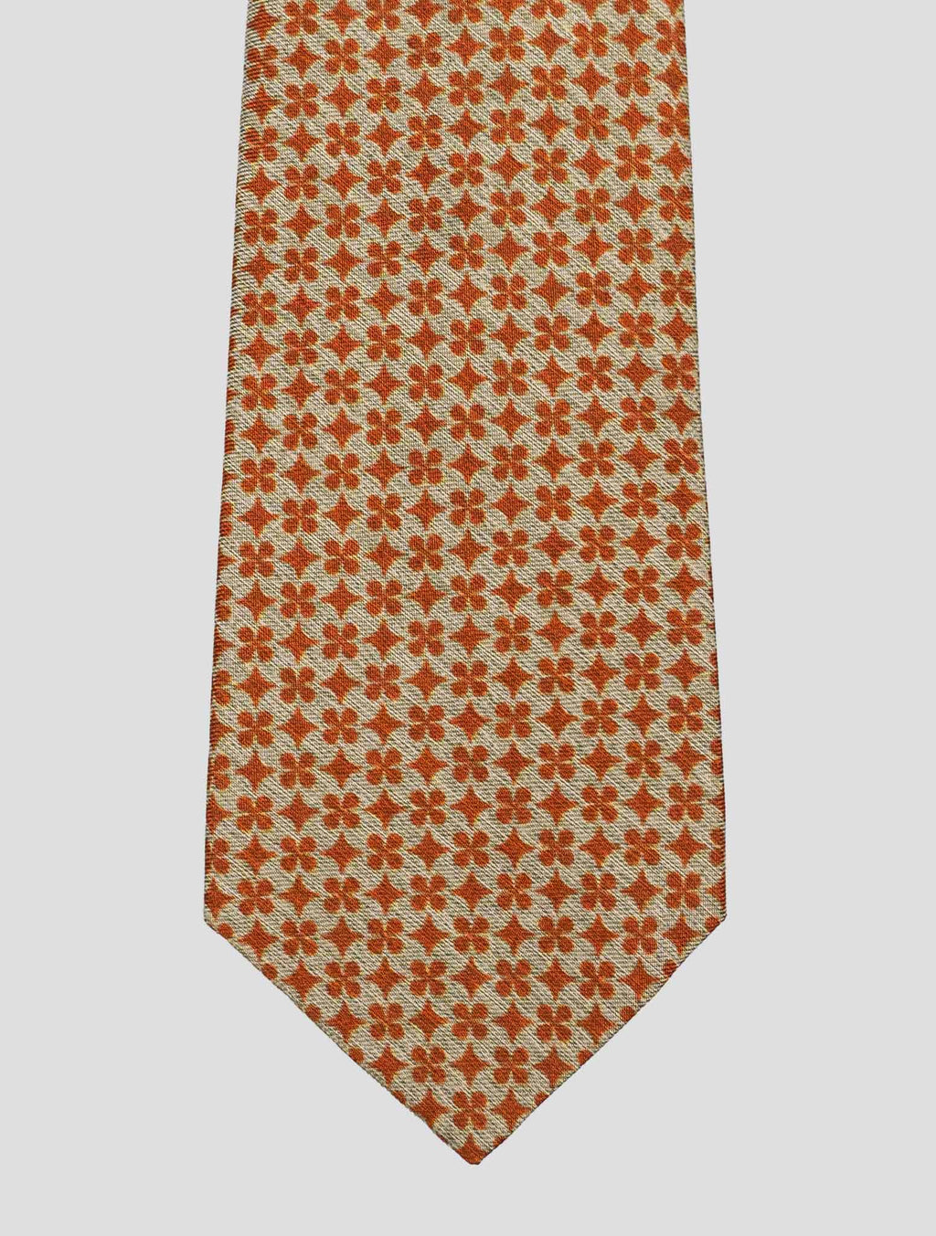 Kiton Kiton Brown Silk Tie Brown 001