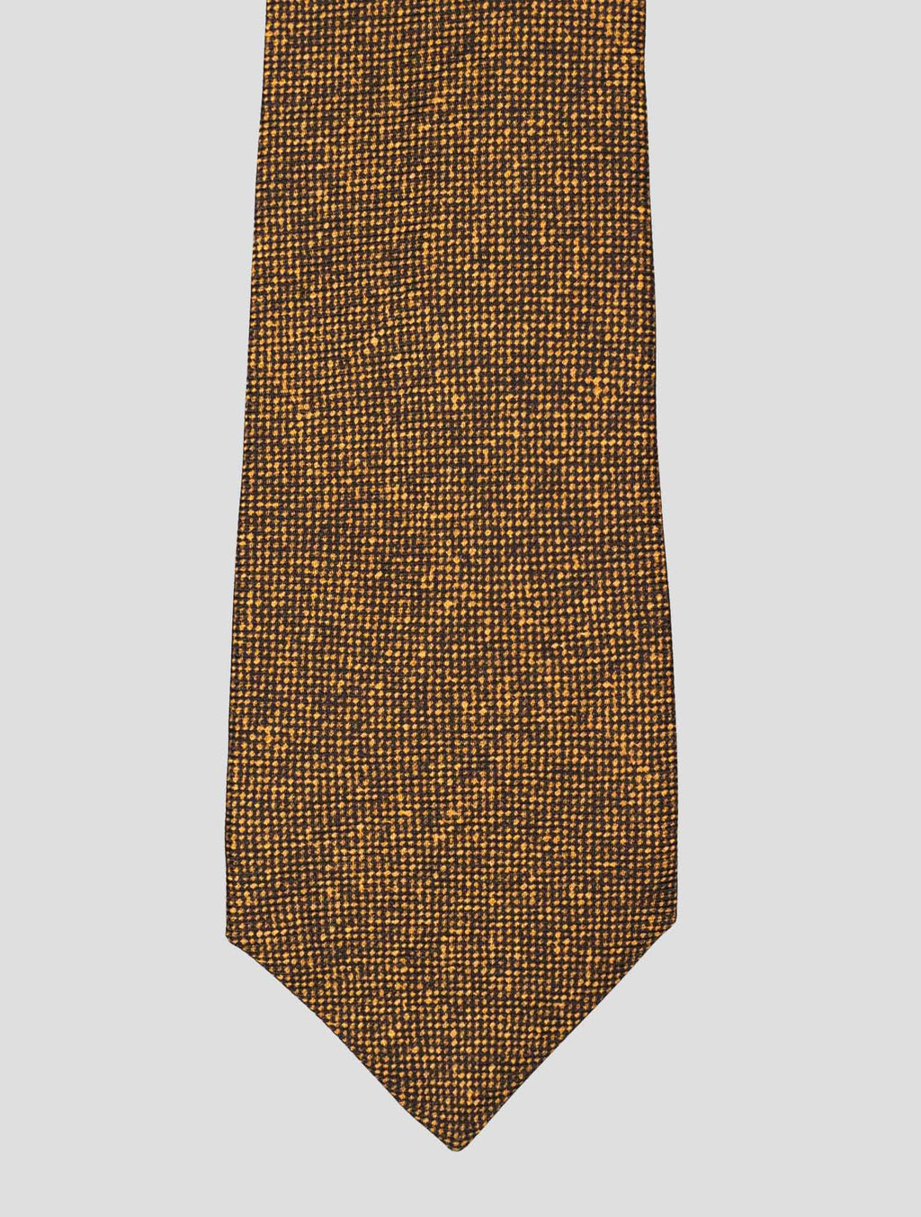 Kiton Kiton Brown SilK Tie Brown 001