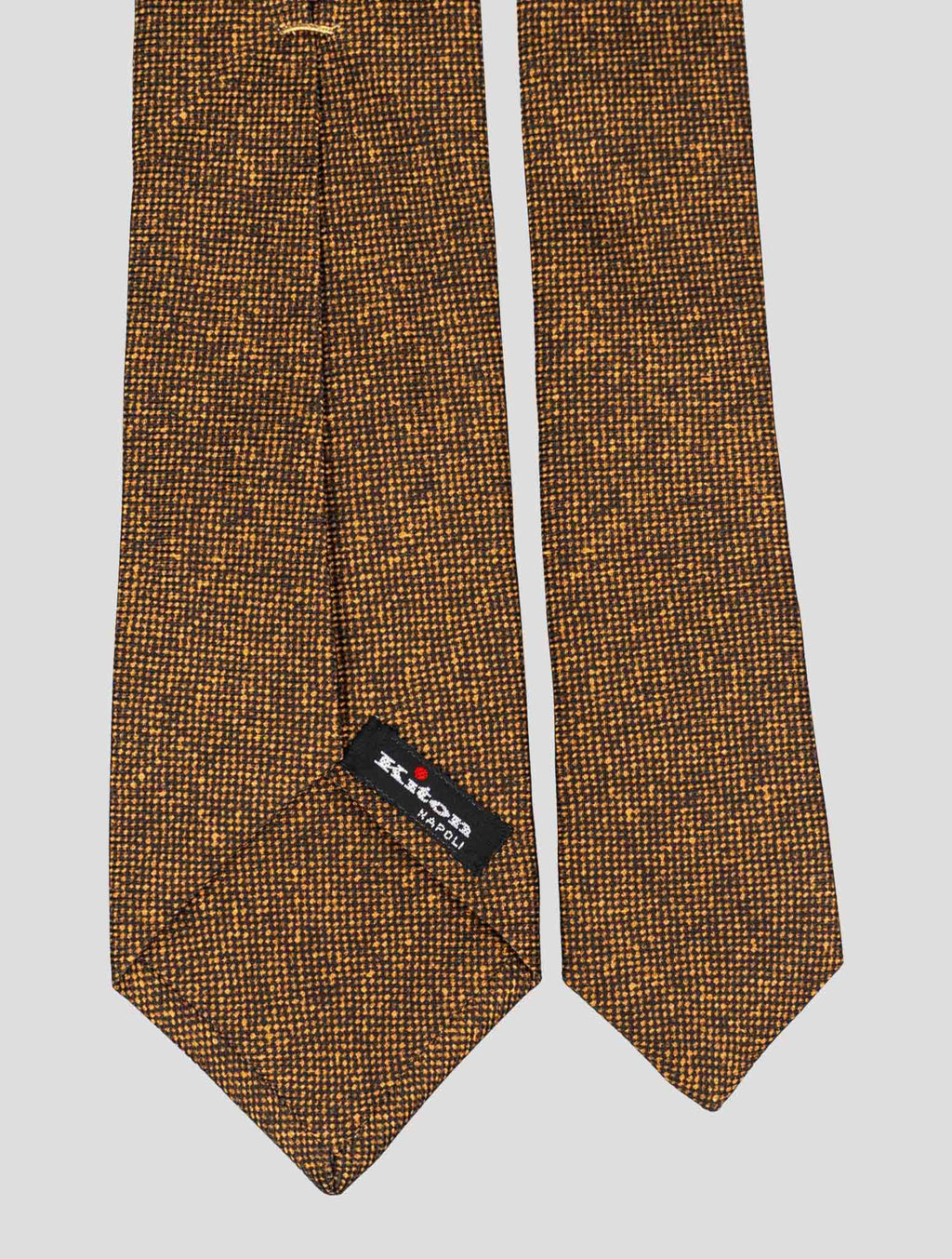 Kiton Brown SilK Tie
