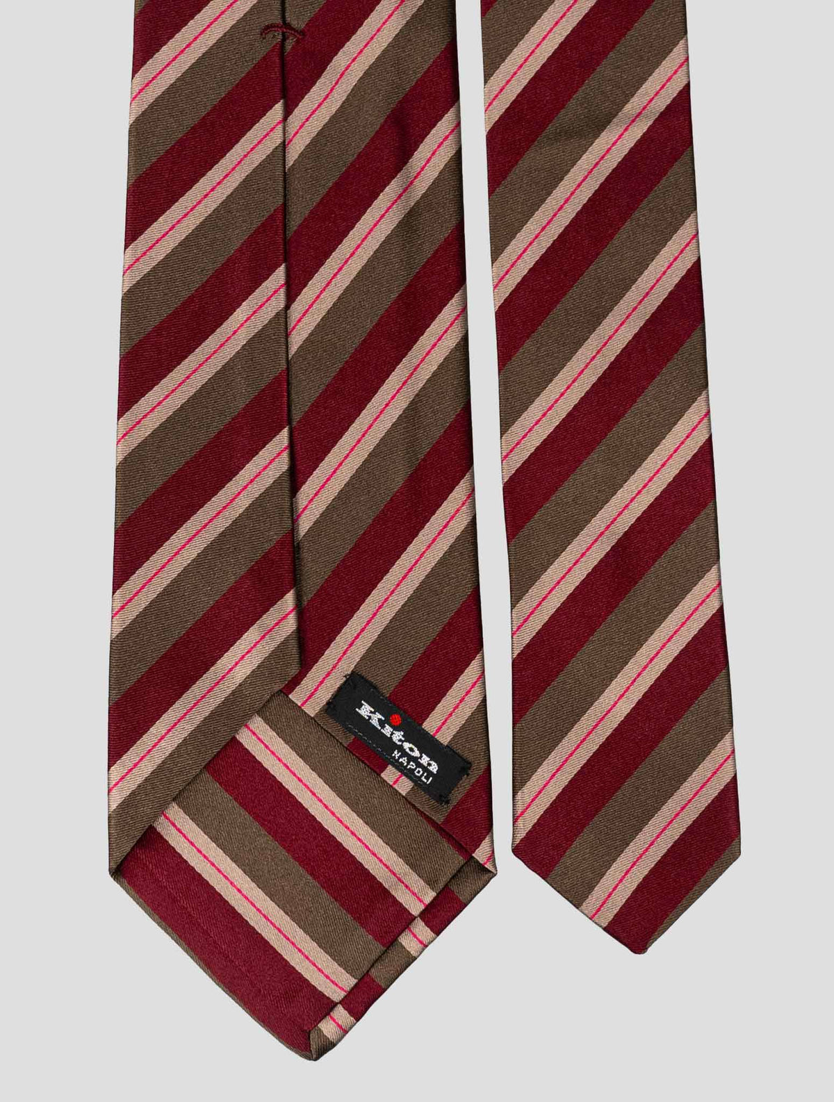 Kiton Multicolor Silk Tie