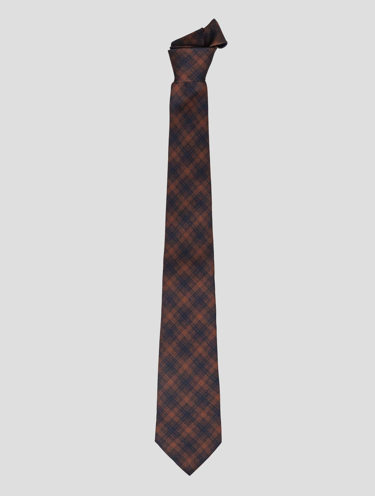 Kiton Kiton Brown Silk Tie Brown 000