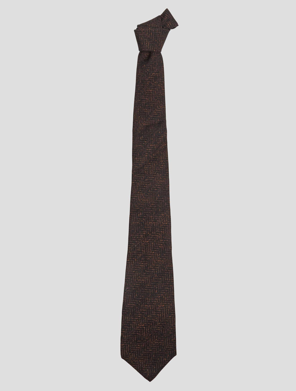 Kiton Kiton Brown Silk Tie Brown 000