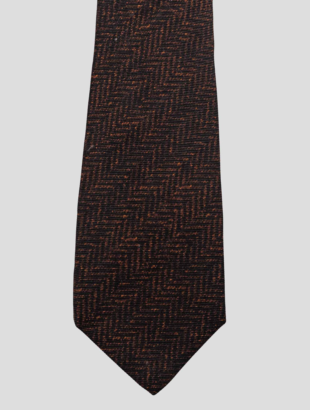 Kiton Kiton Brown Silk Tie Brown 001