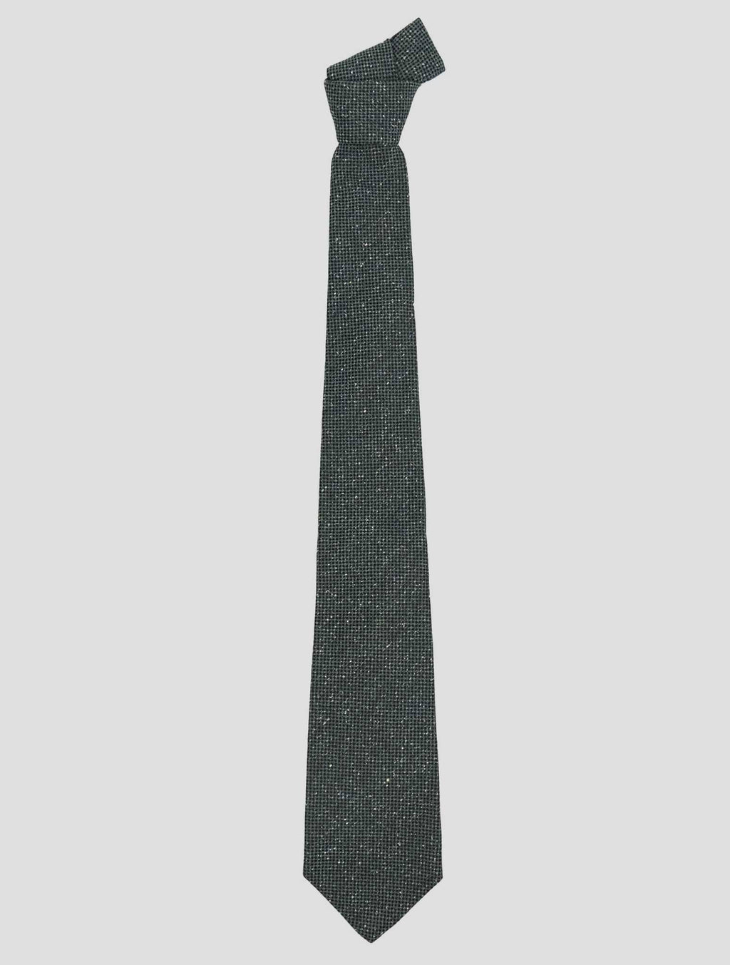 Kiton Kiton Green Silk Tie Green 000
