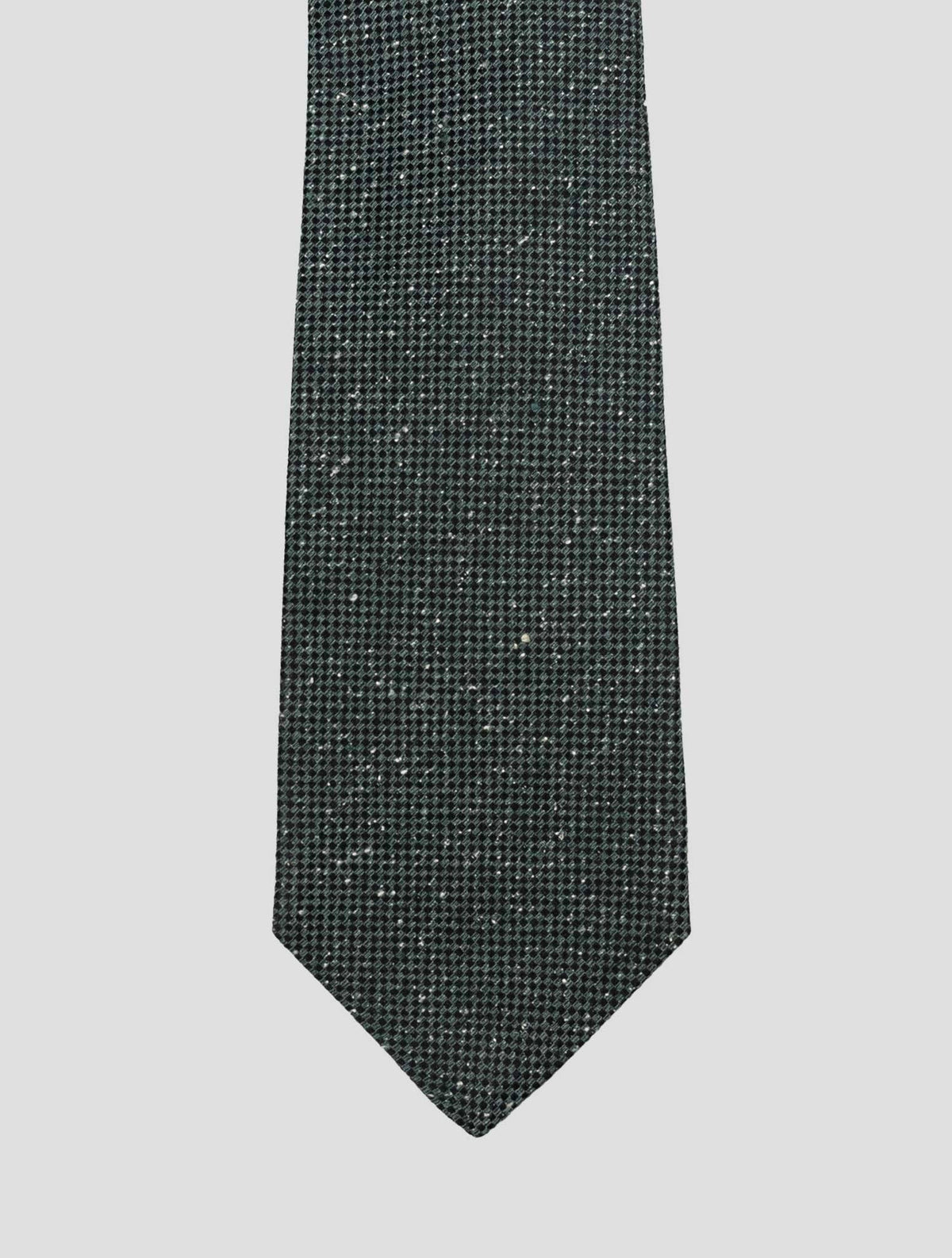 Kiton Kiton Green Silk Tie Green 001