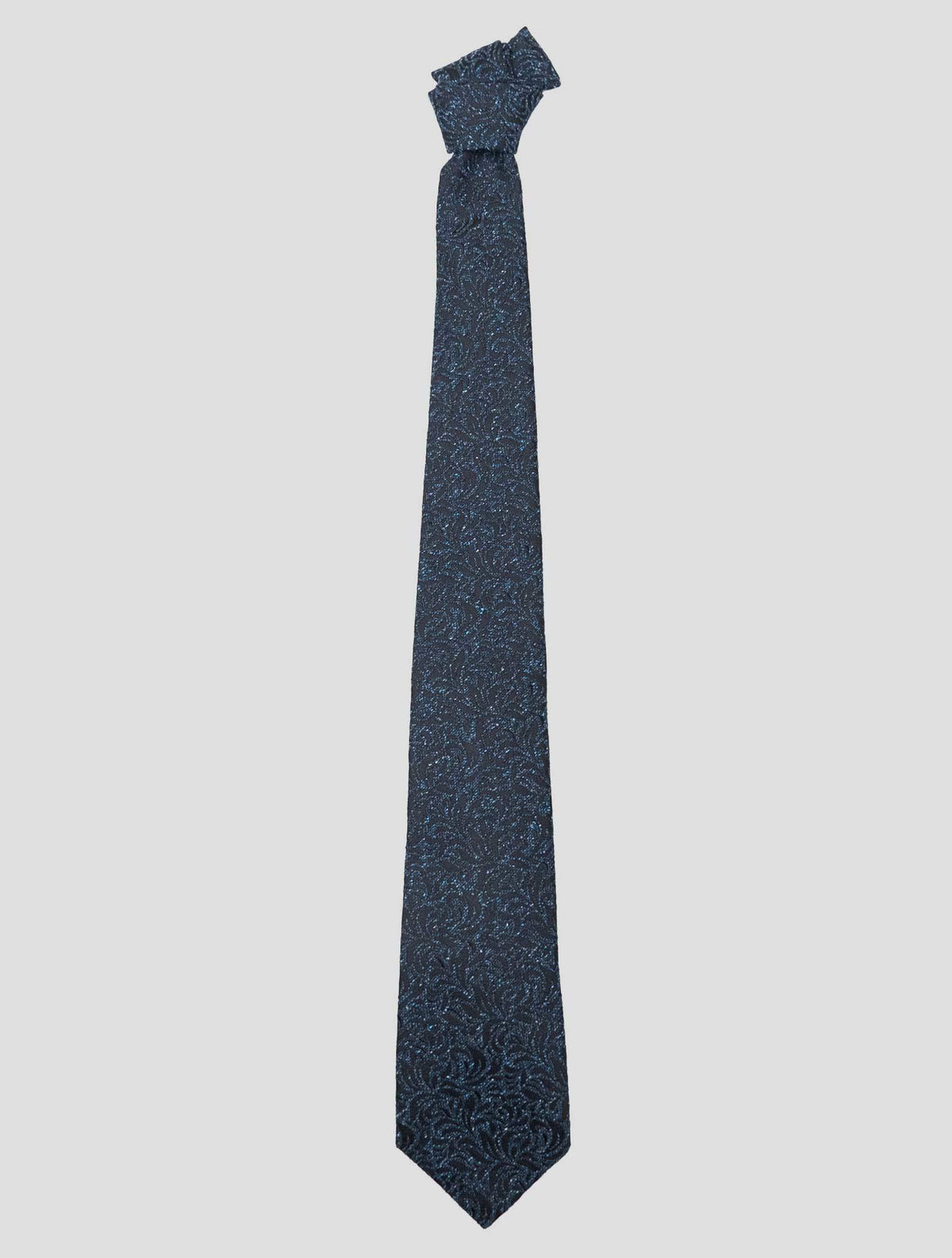 Kiton Kiton Blue Silk Virgin Wool Tie Blue 000