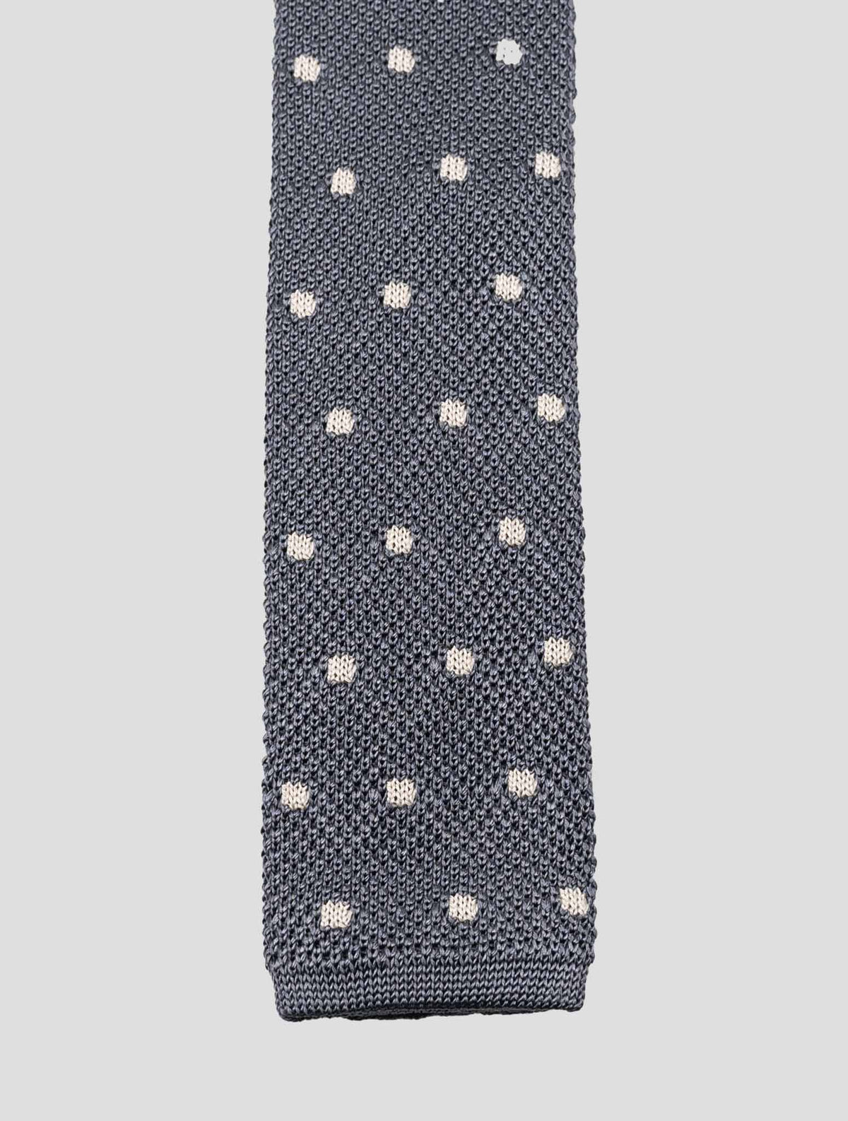 Kiton Kiton Blue Silk Tie Blue 001