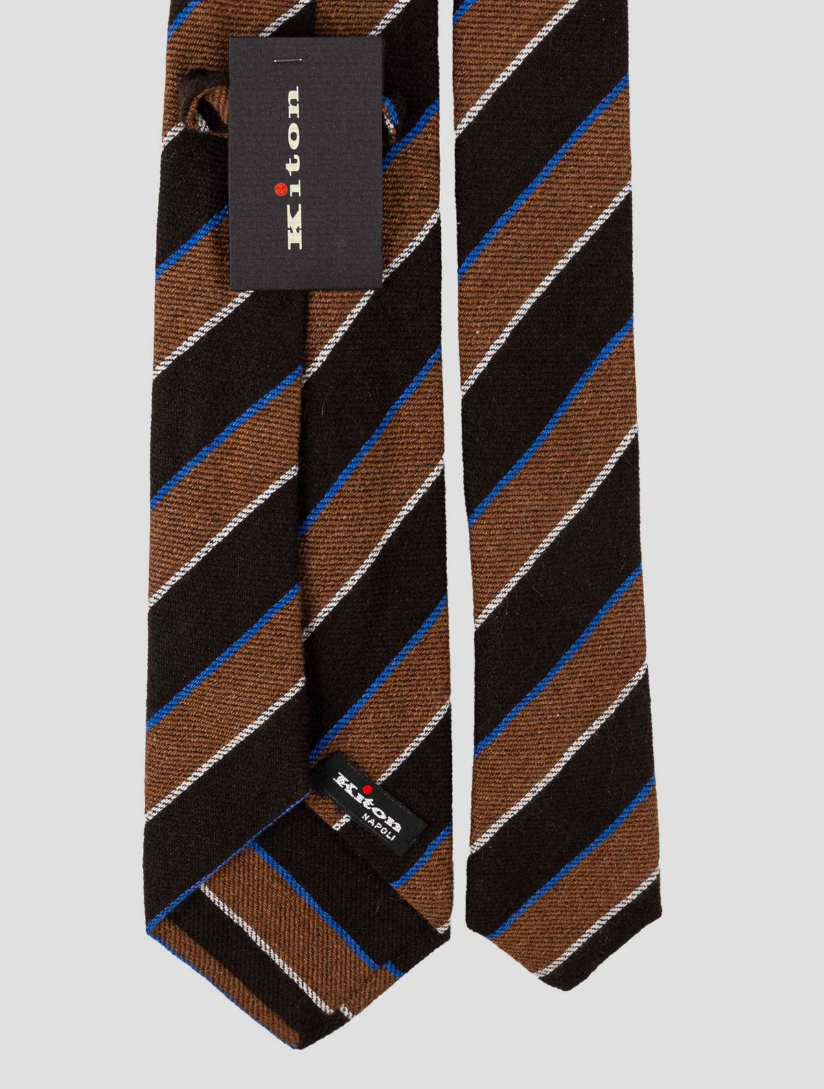Kiton Multicolor Cashmere Tie