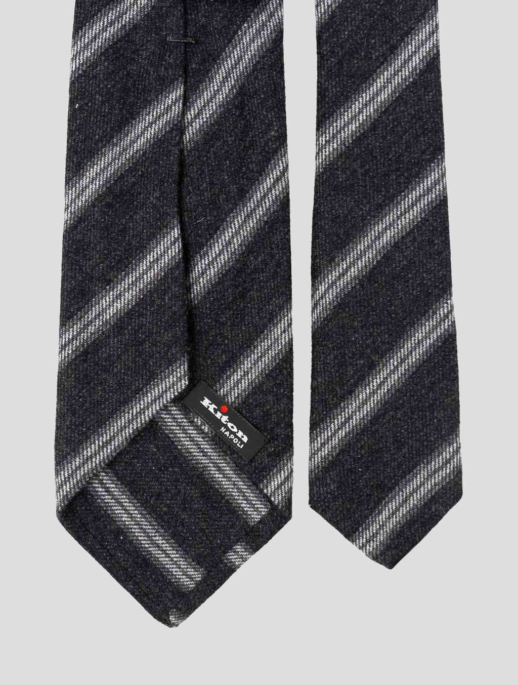 Kiton Multicolor Cashmere Tie