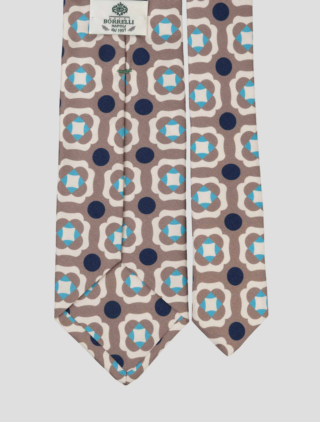Luigi Borrelli Multicolor Silk Tie
