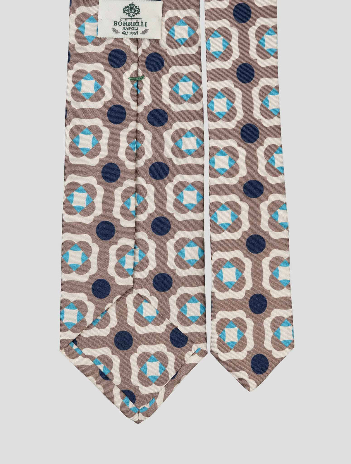 Luigi Borrelli Multicolor Silk Tie