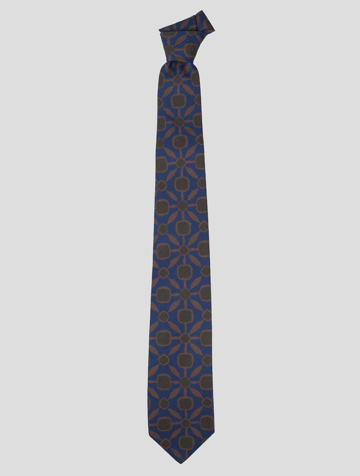 Luigi Borrelli Luigi Borrelli Multicolor Virgin Wool Linen Tie Multicolor