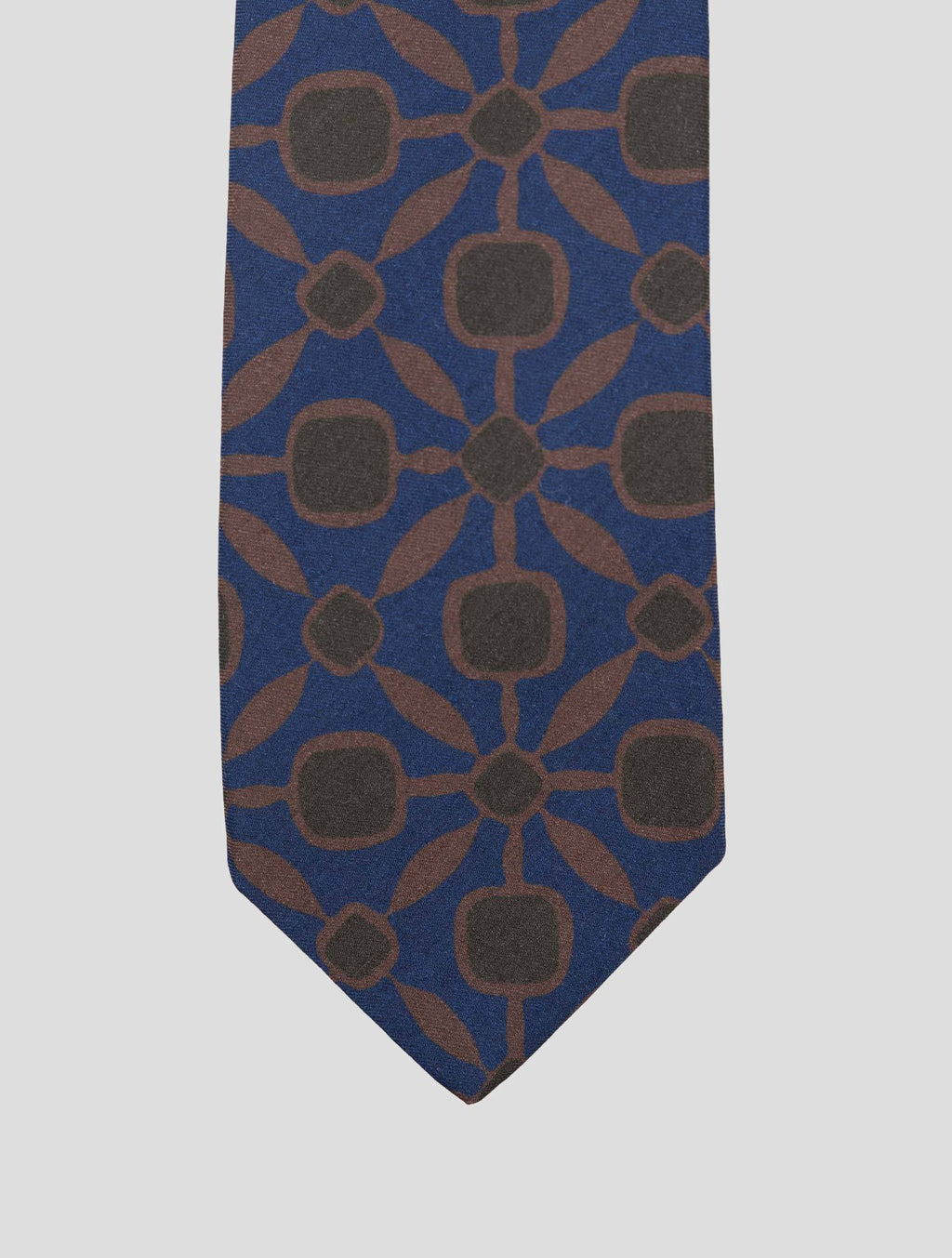 Luigi Borrelli Luigi Borrelli Multicolor Virgin Wool Linen Tie Multicolor 001