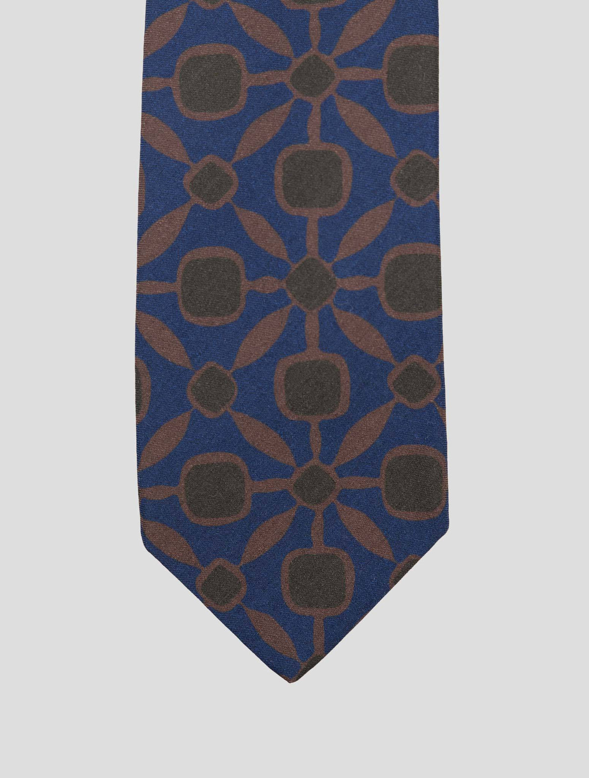 Luigi Borrelli Luigi Borrelli Multicolor Virgin Wool Linen Tie Multicolor 001