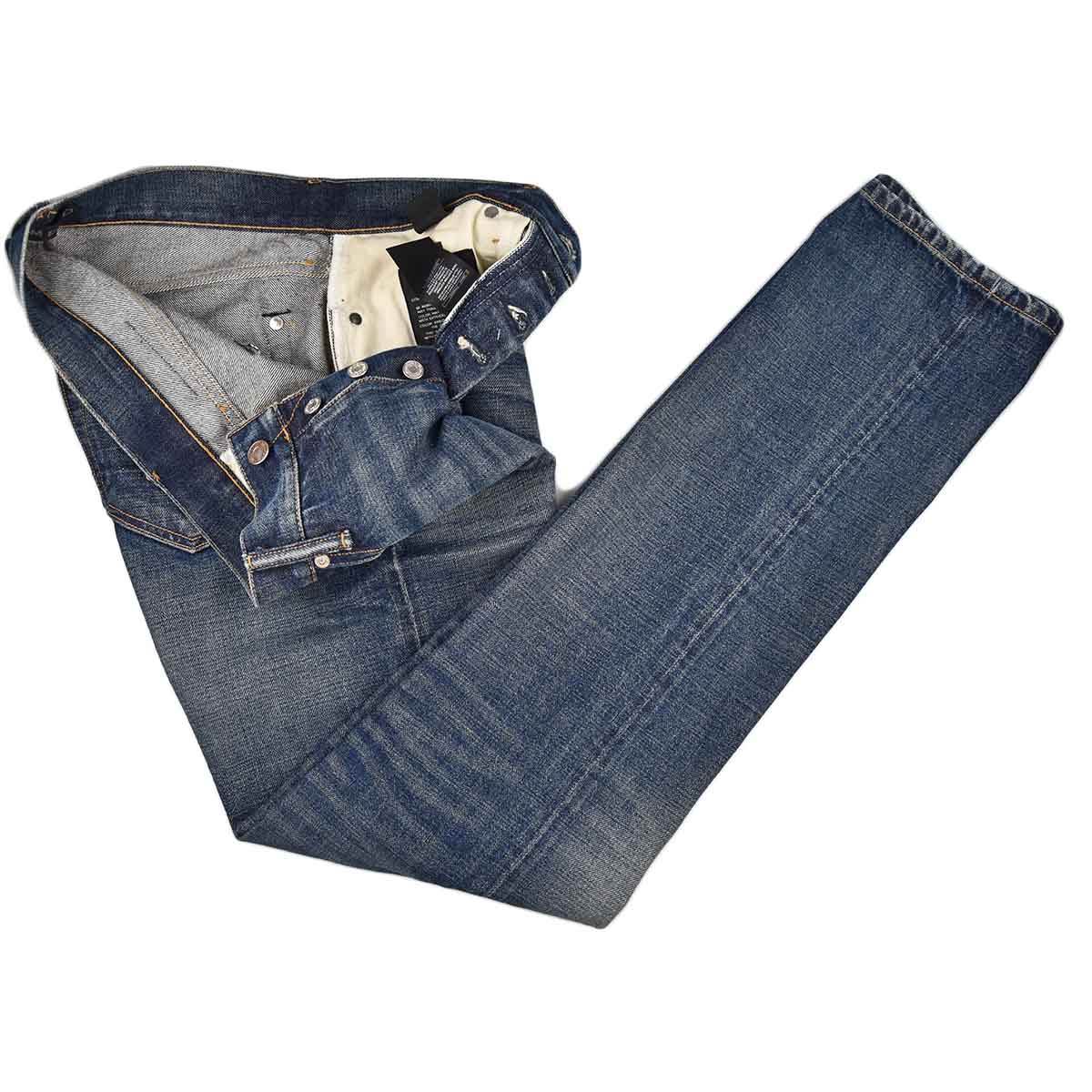 Tom Ford Blue Cotton Jeans