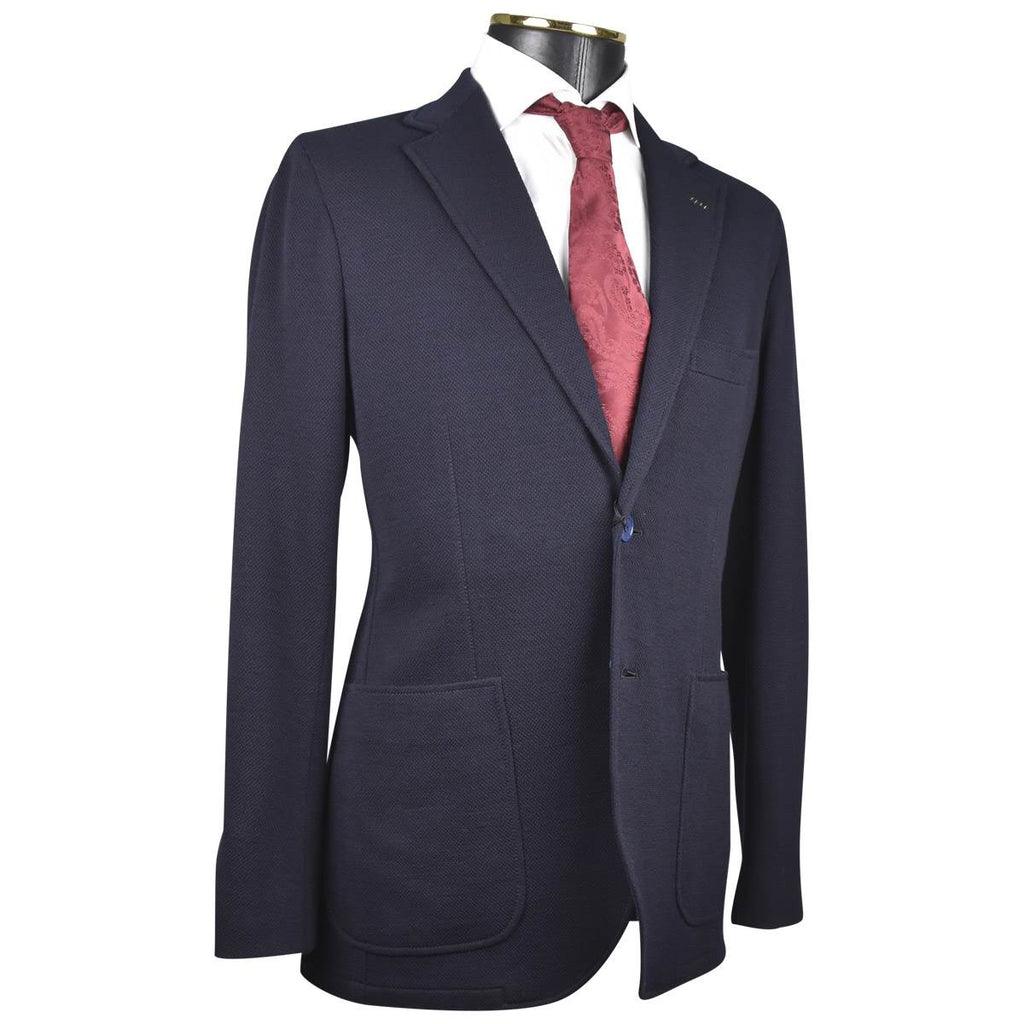Zilli Zilli Blue Wool Blazer Blue 001