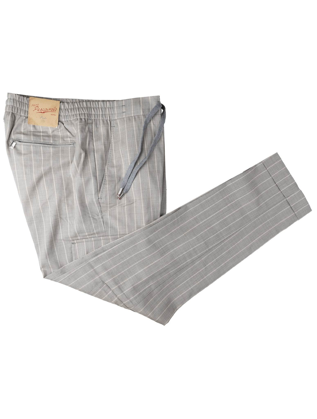 Marco Pescarolo Gray Virgin Wool Cargo Pants