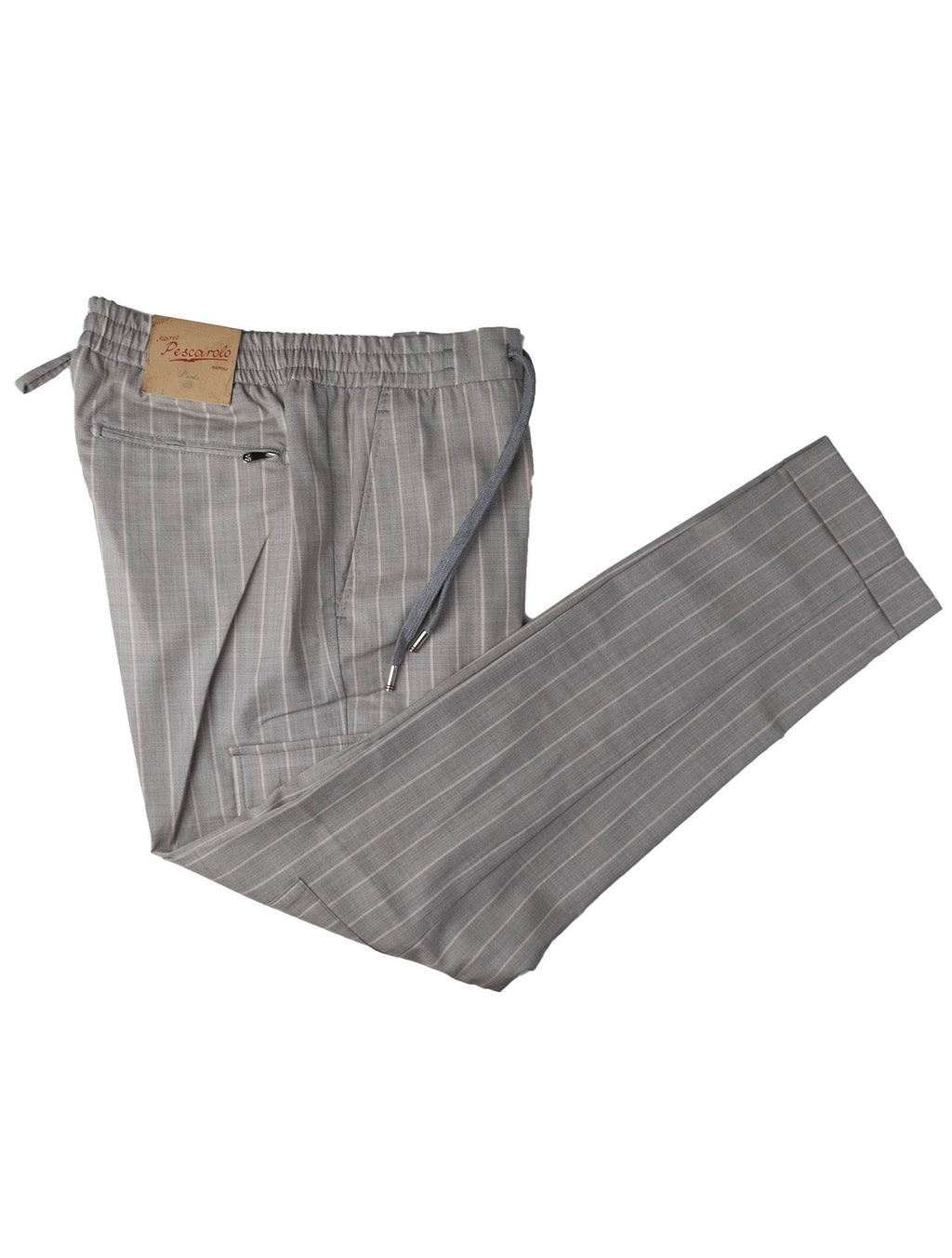 Marco Pescarolo Marco Pescarolo Gray Virgin Wool Cargo Pants Gray 000