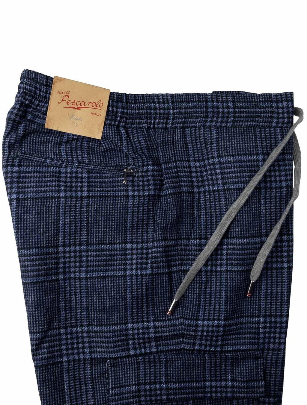 Marco Pescarolo Blue Virgin Wool Cargo Pants