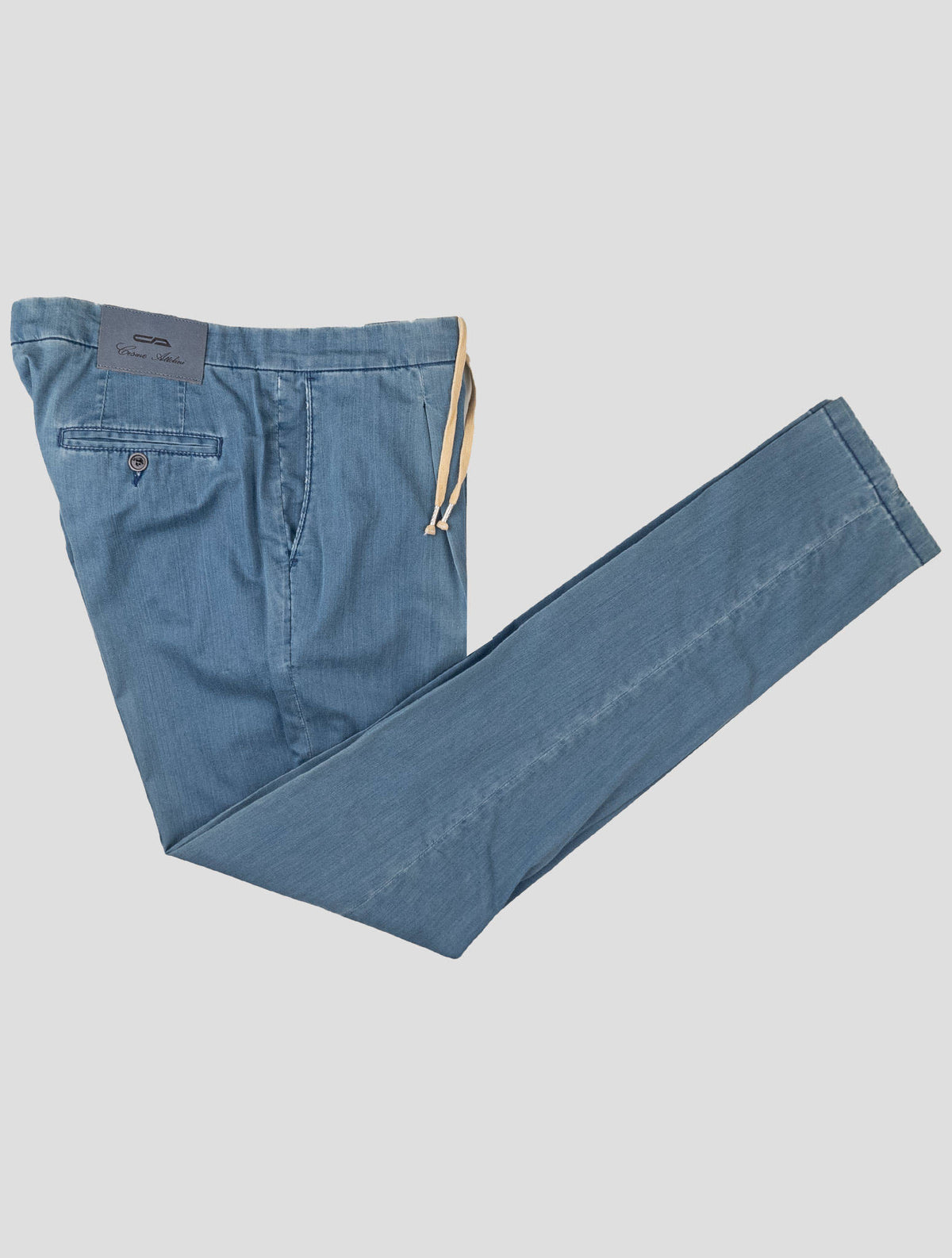 Cesare Attolini Cesare Attolini Light Blue Cotton Pu Jeans Light Blue 000