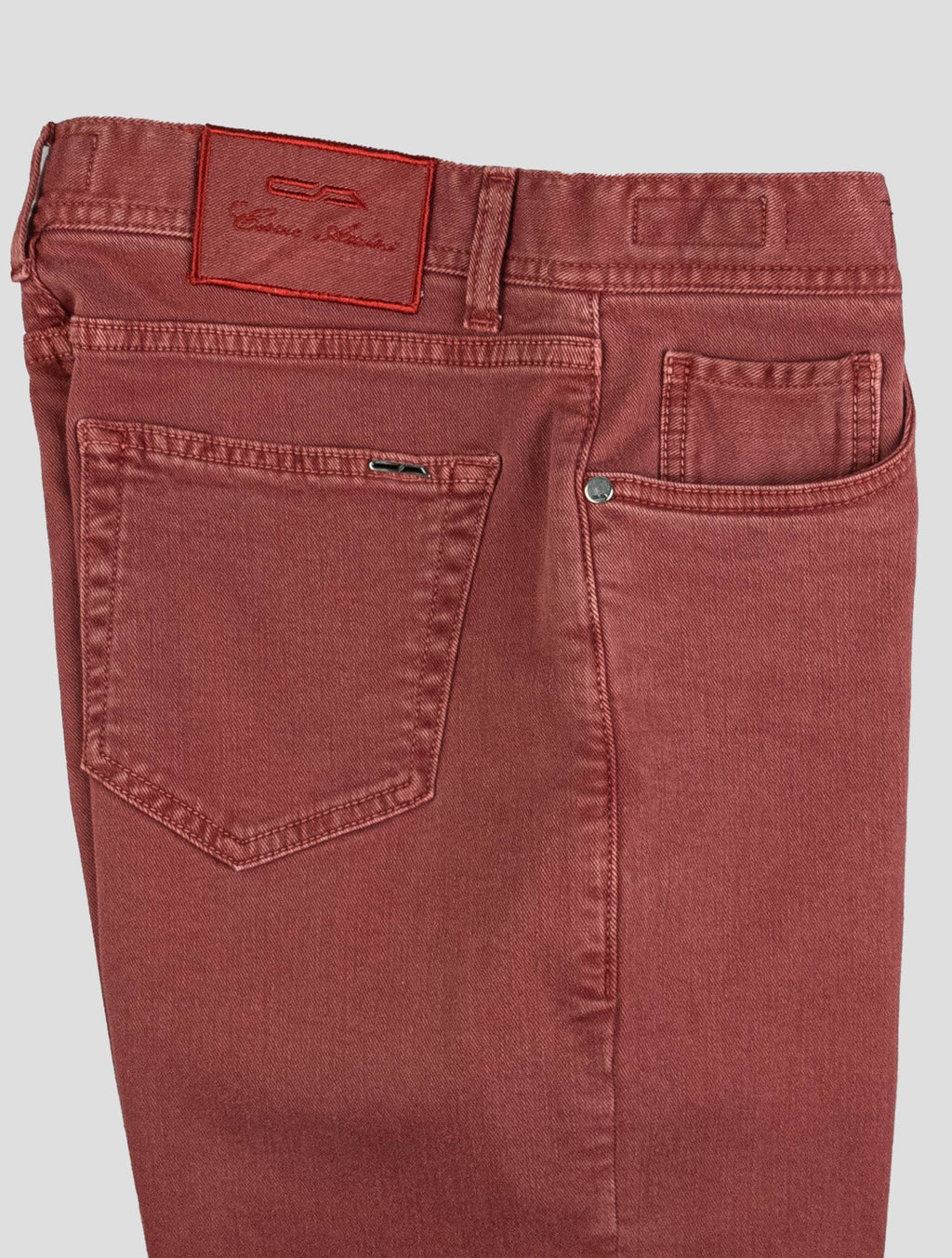 Cesare Attolini Pink Cotton Ea Jeans