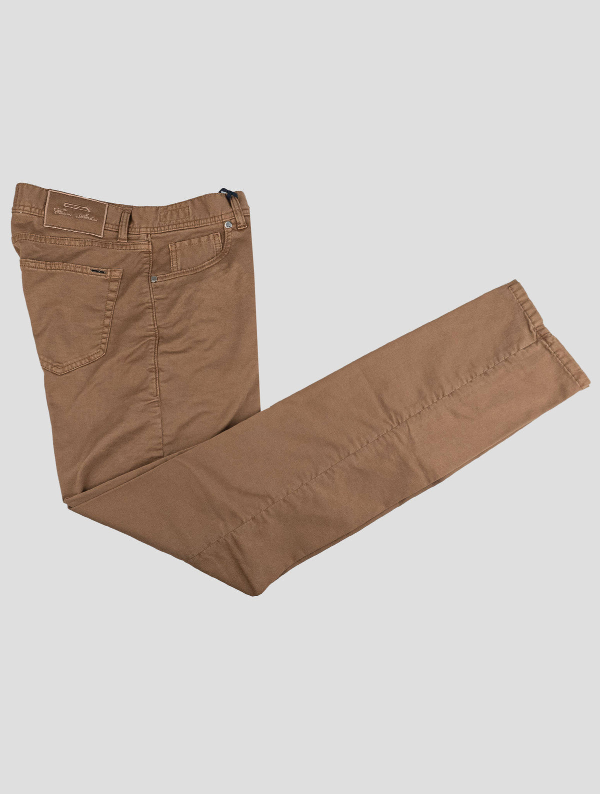 Cesare Attolini Brown Cotton Ea Jeans