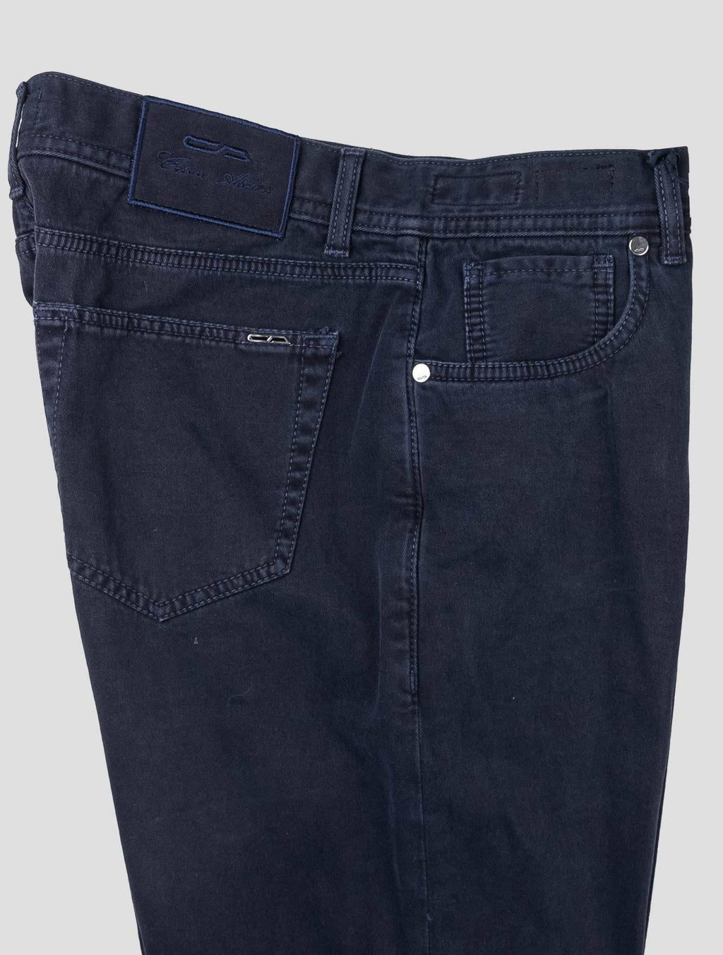 Cesare Attolini Blue Cotton Cashmere Ea Jeans