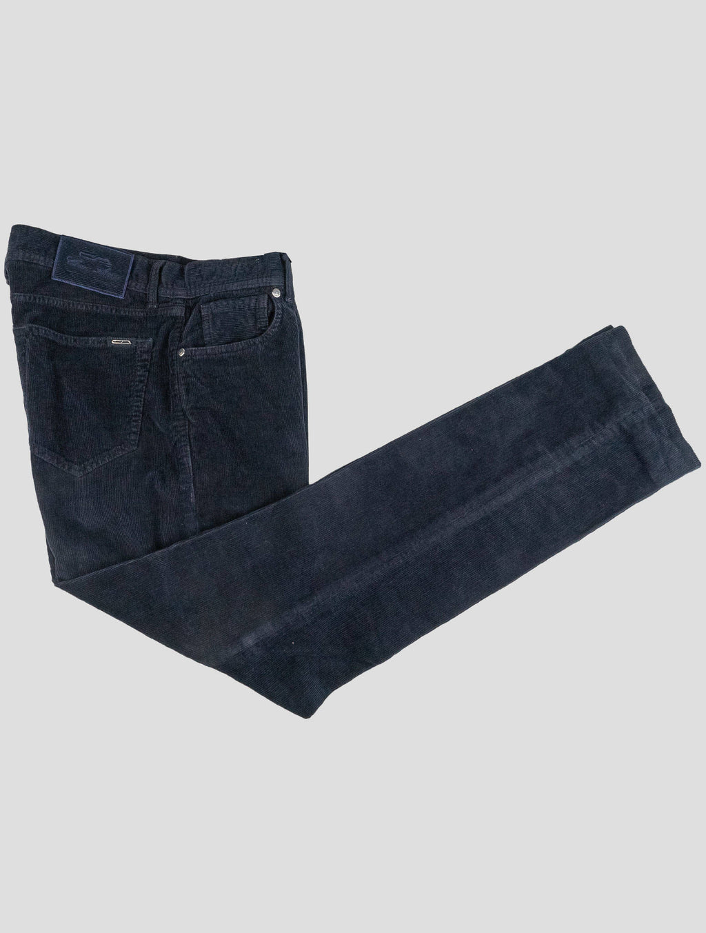 Cesare Attolini Cesare Attolini Dark Blue Cotton Cashmere Ea Velvet Jeans Dark Blue 000