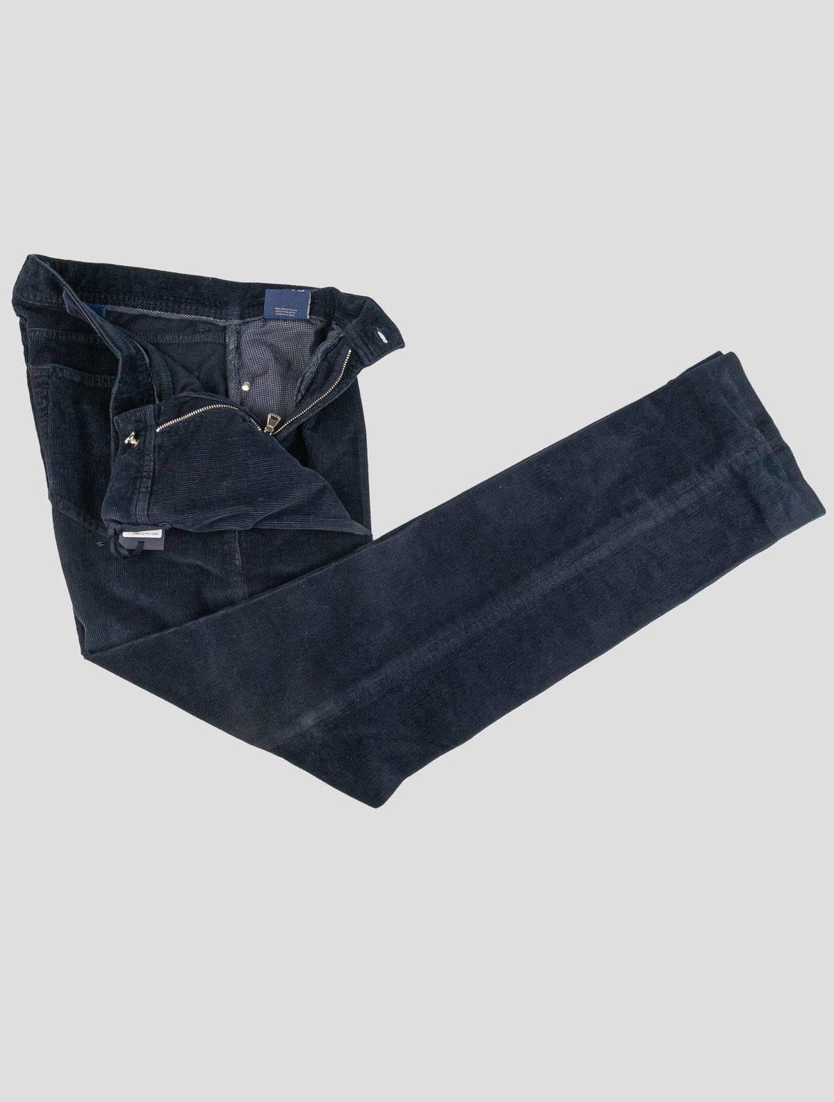Cesare Attolini Cesare Attolini Dark Blue Cotton Cashmere Ea Velvet Jeans Dark Blue 001