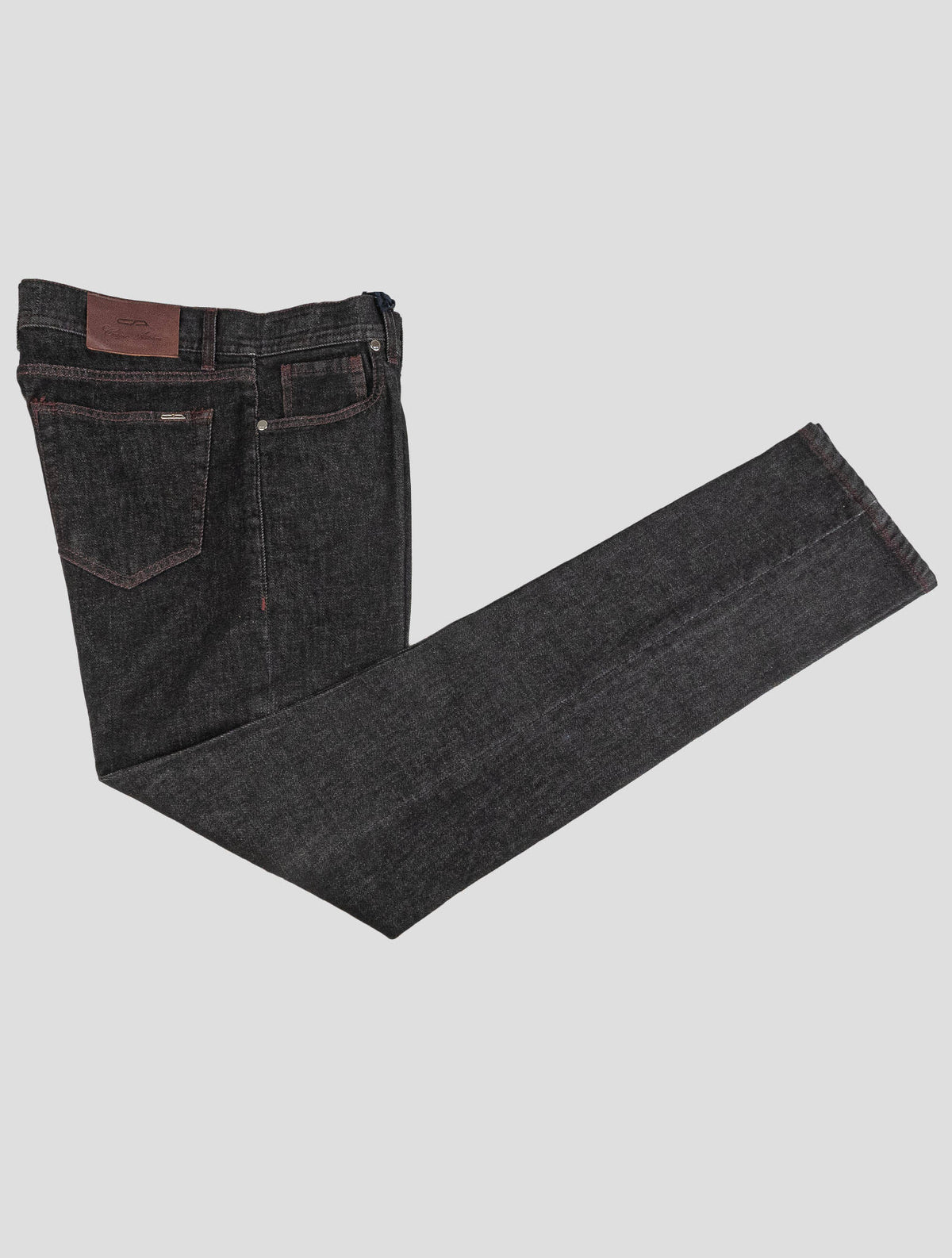 Cesare Attolini Cesare Attolini Black Cotton Cashmere Ea Jeans Black 000