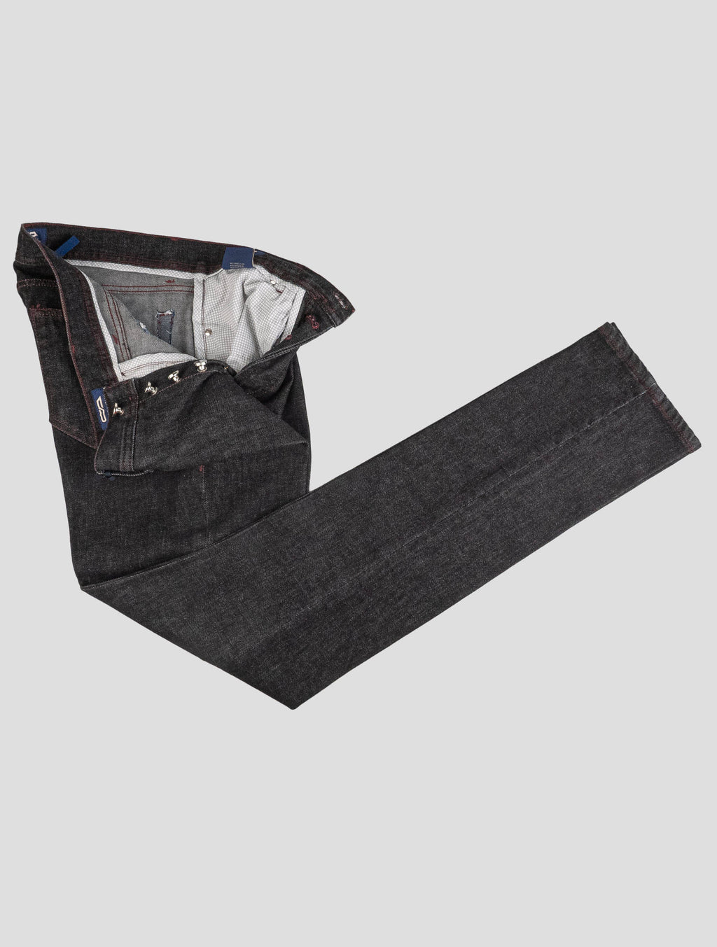 Cesare Attolini Cesare Attolini Black Cotton Cashmere Ea Jeans Black 001