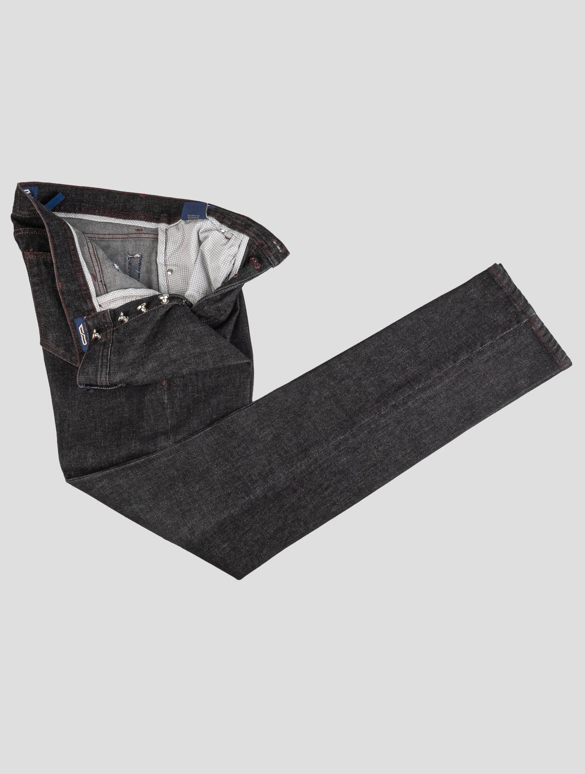 Cesare Attolini Cesare Attolini Black Cotton Cashmere Ea Jeans Black 001