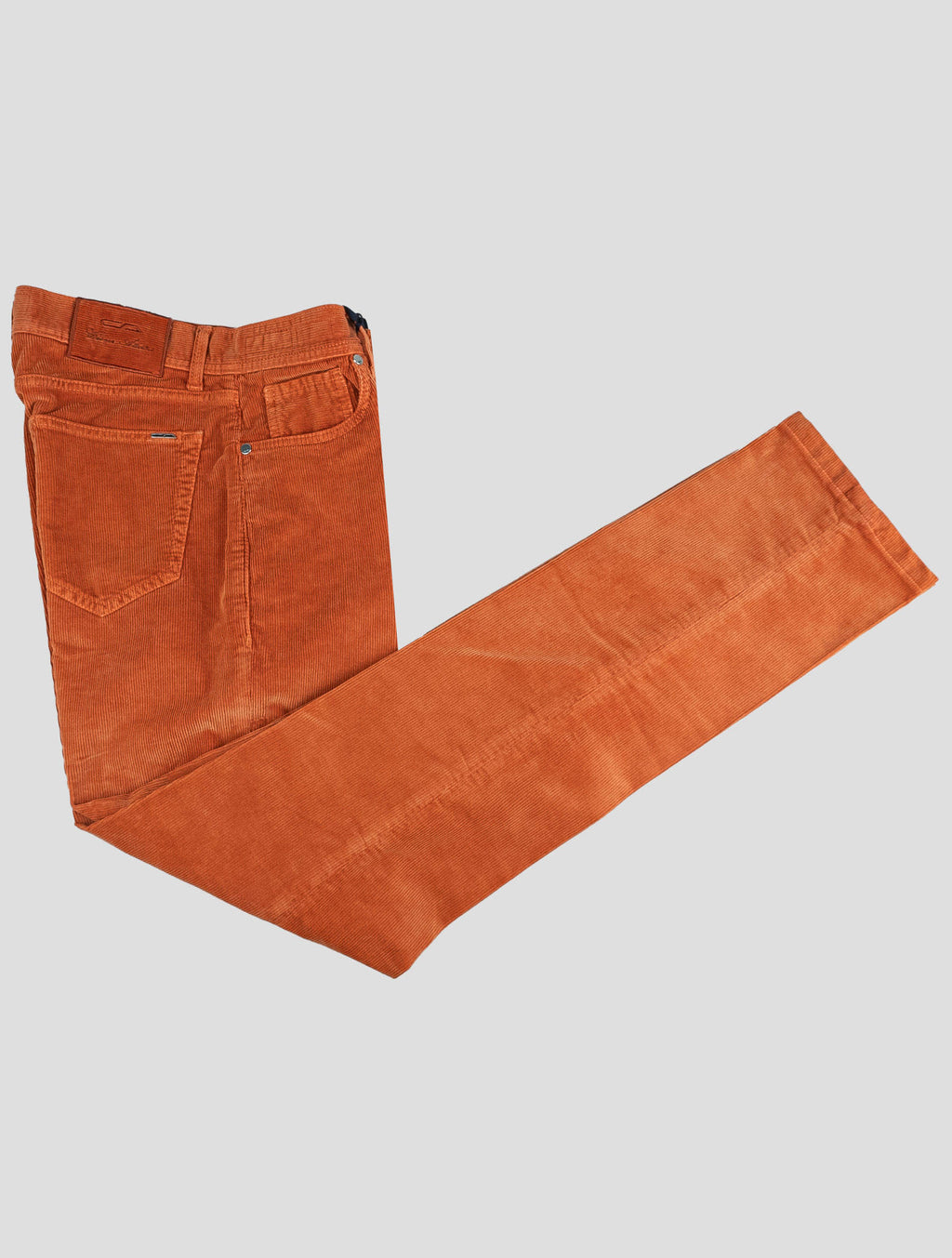 Cesare Attolini Cesare Attolini Orange Cotton Cashmere Ea Velvet Jeans Orange 000
