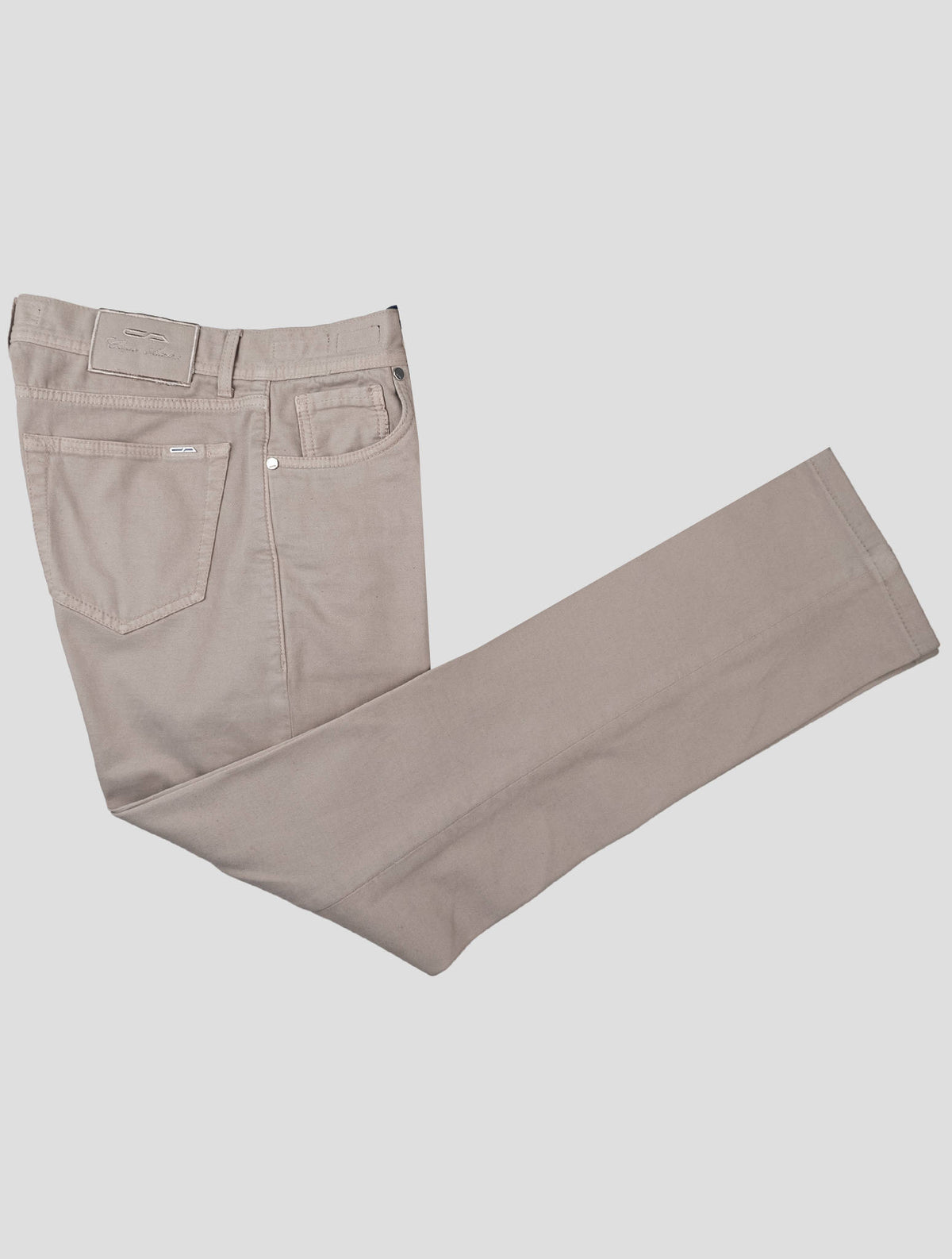Cesare Attolini Beige Cotton Cashmere Ea Jeans