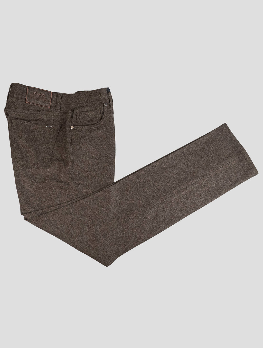 Cesare Attolini Cesare Attolini Brown Virgin Wool Jeans Brown 000