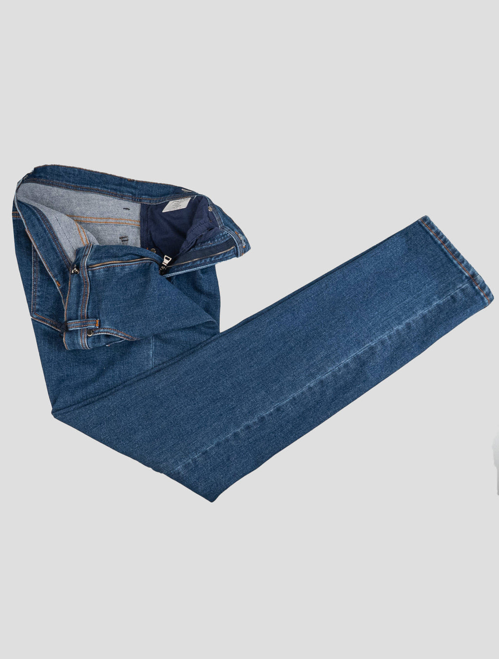 Cesare Attolini Cesare Attolini Blue Cotton Cashmere Ea Jeans Blue 001