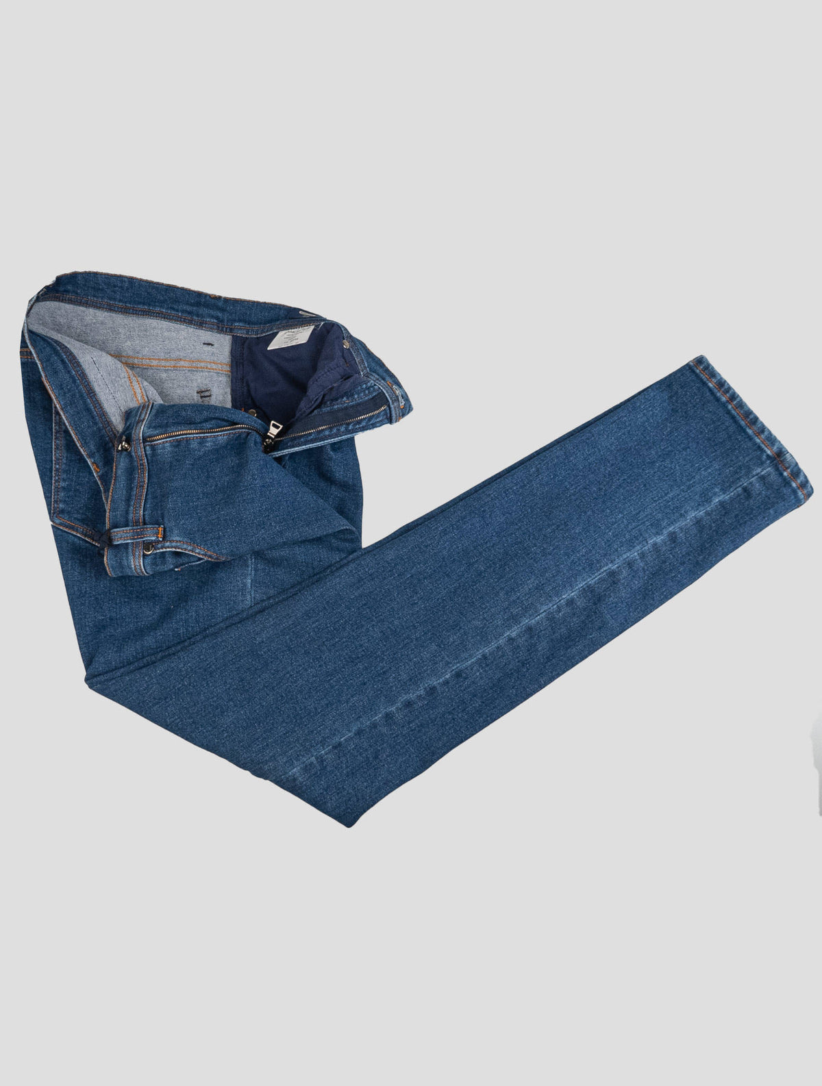 Cesare Attolini Cesare Attolini Blue Cotton Cashmere Ea Jeans Blue 001