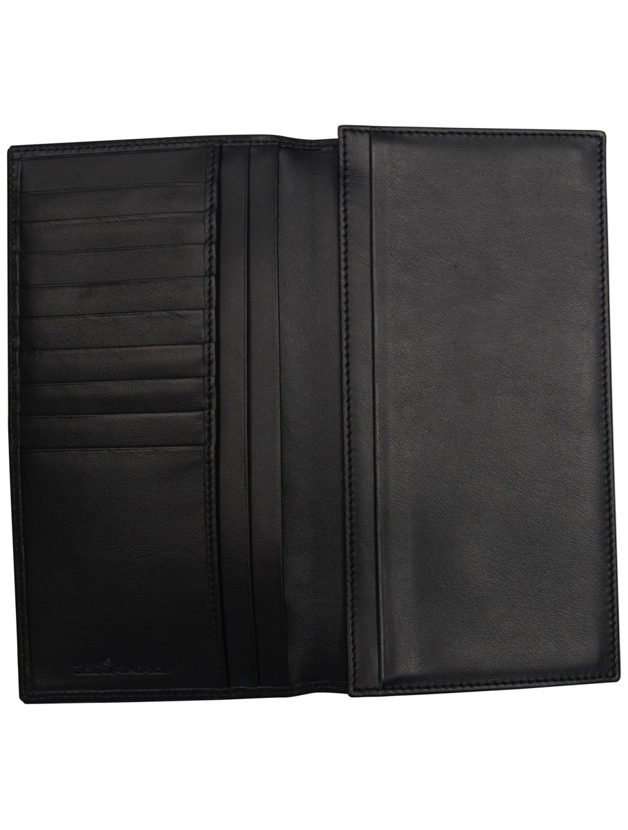 Kiton Black Leather Wallet