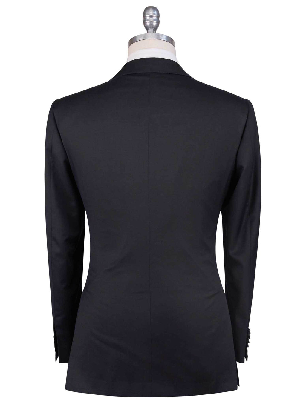 Kiton Black Virgin Wool Suit Mod. Evo