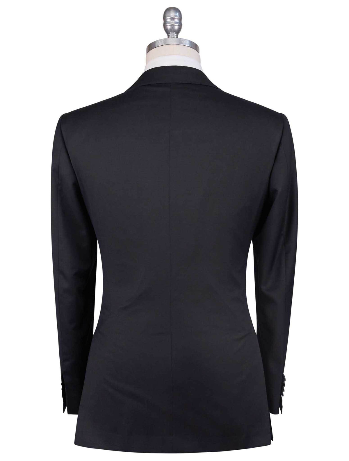 Kiton Black Virgin Wool Suit Mod. Evo