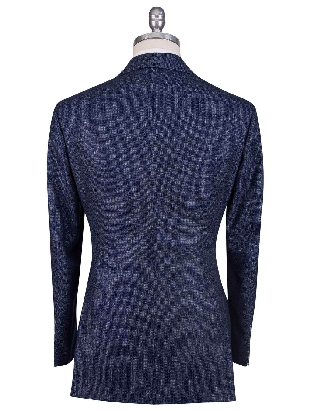 Kiton Blue Cashmere Silk Linen Suit