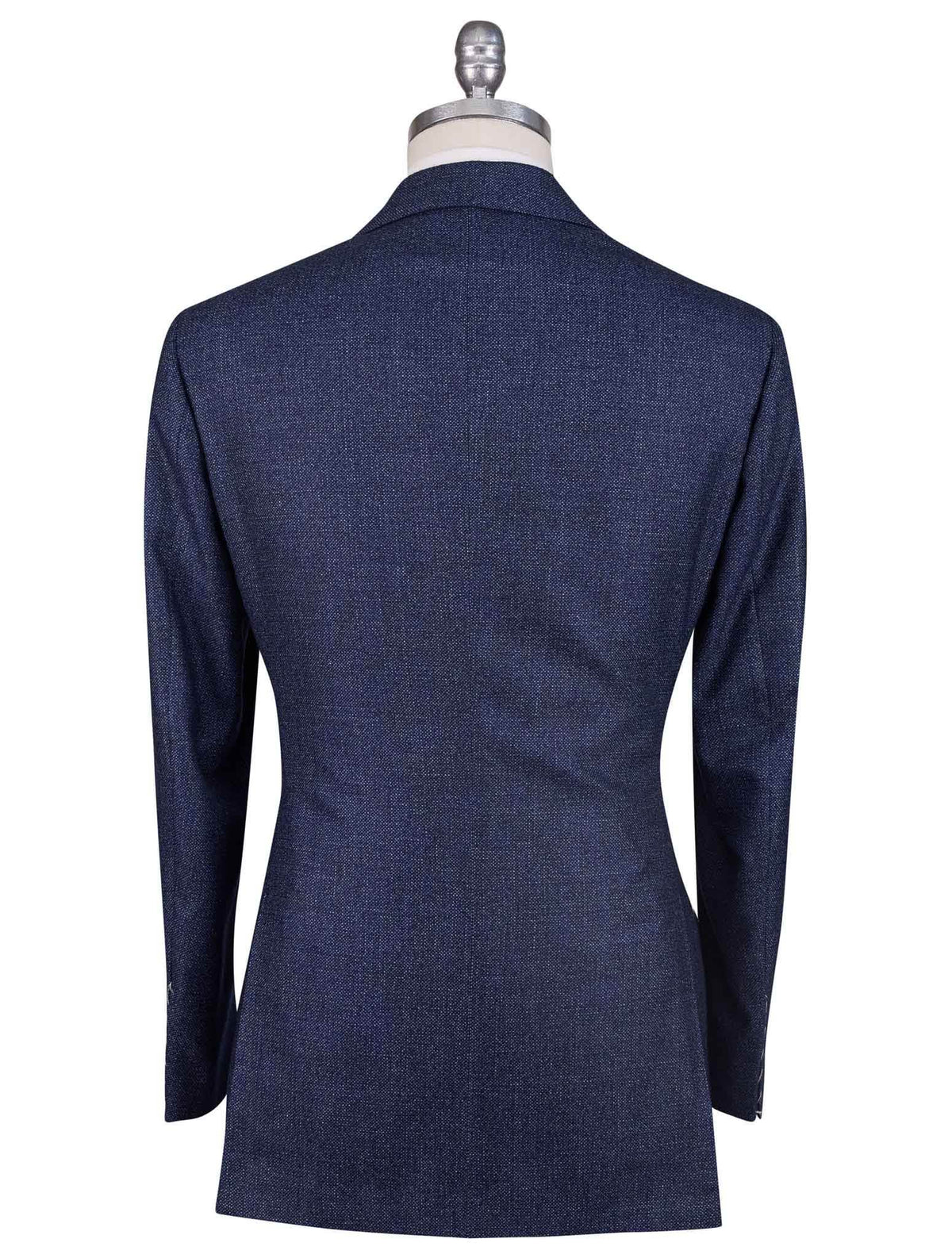 Kiton Blue Cashmere Silk Linen Suit