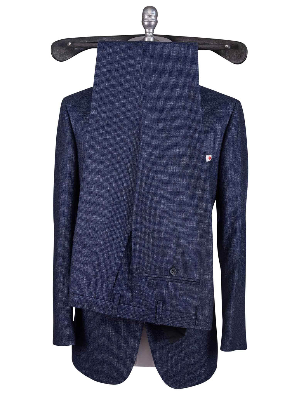 Kiton Blue Cashmere Silk Linen Suit