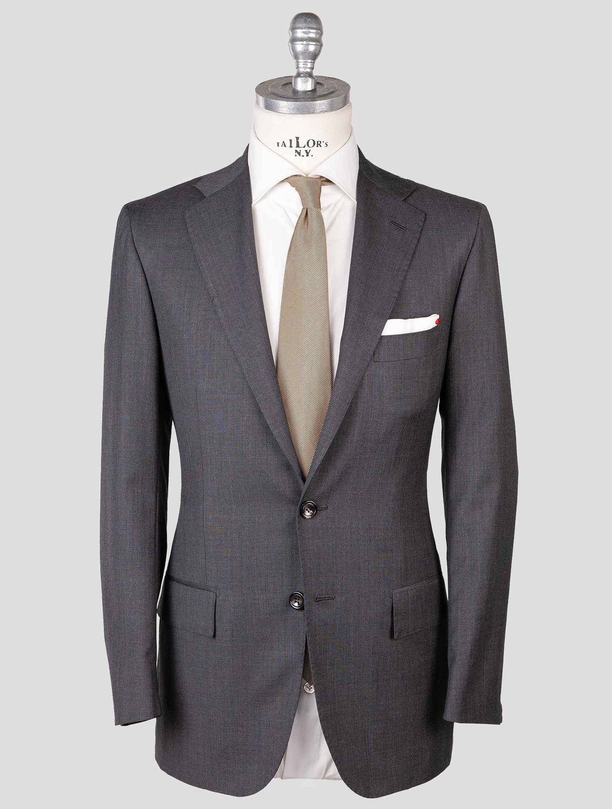 Kiton Kiton Gray Wool Suit Gray 000