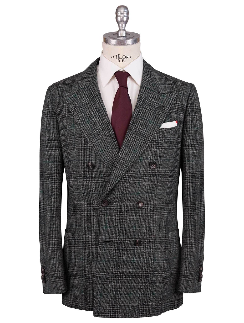 Kiton Multicolor Cashmere Suit Mod. Lasa
